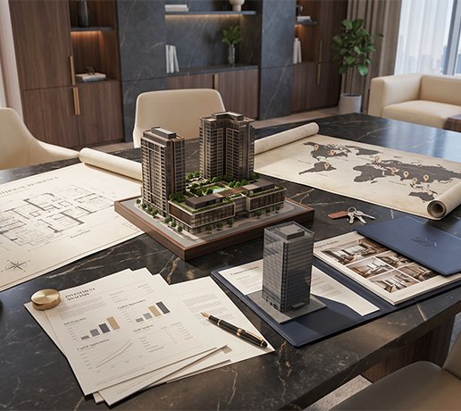 Property plans and architectural models